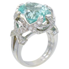 Tiffany & Co. Tourmaline and Diamond Ring