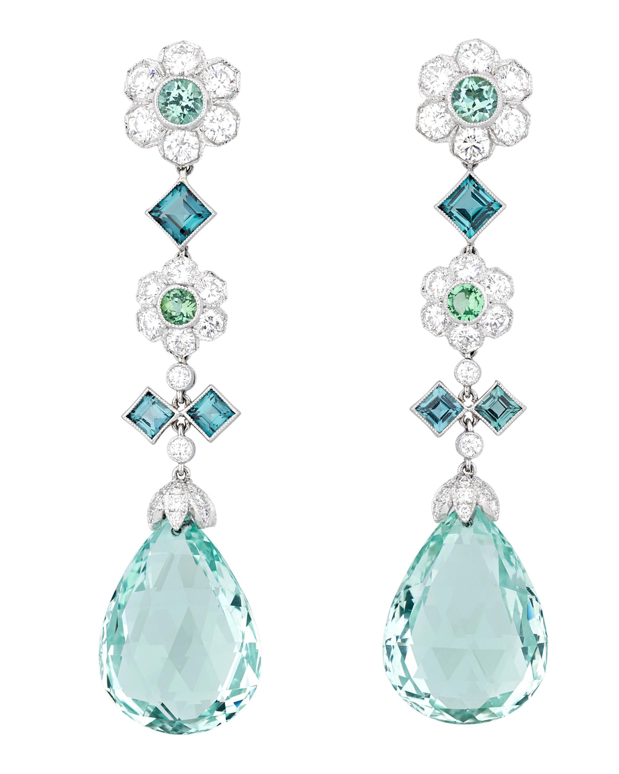 Modern Tiffany & Co. Tourmaline Earrings