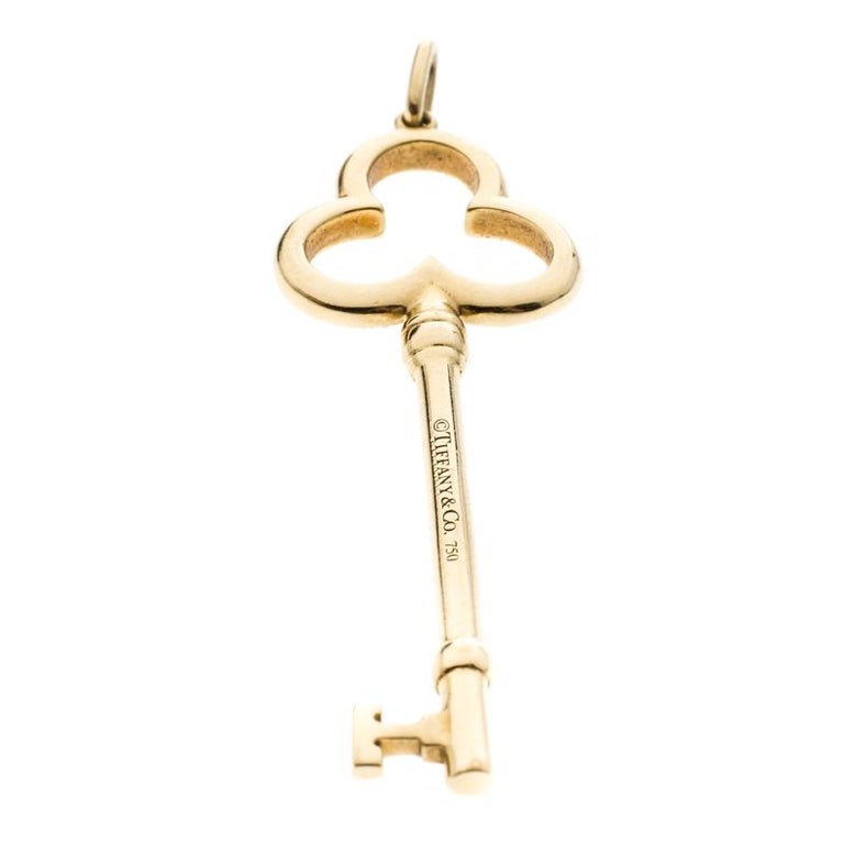 Tiffany trefoil key pendant Outlet