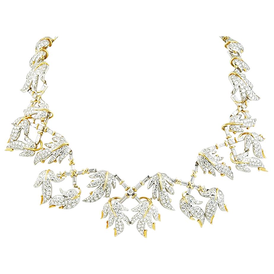 Tiffany & Co. Trellis Necklace For Sale