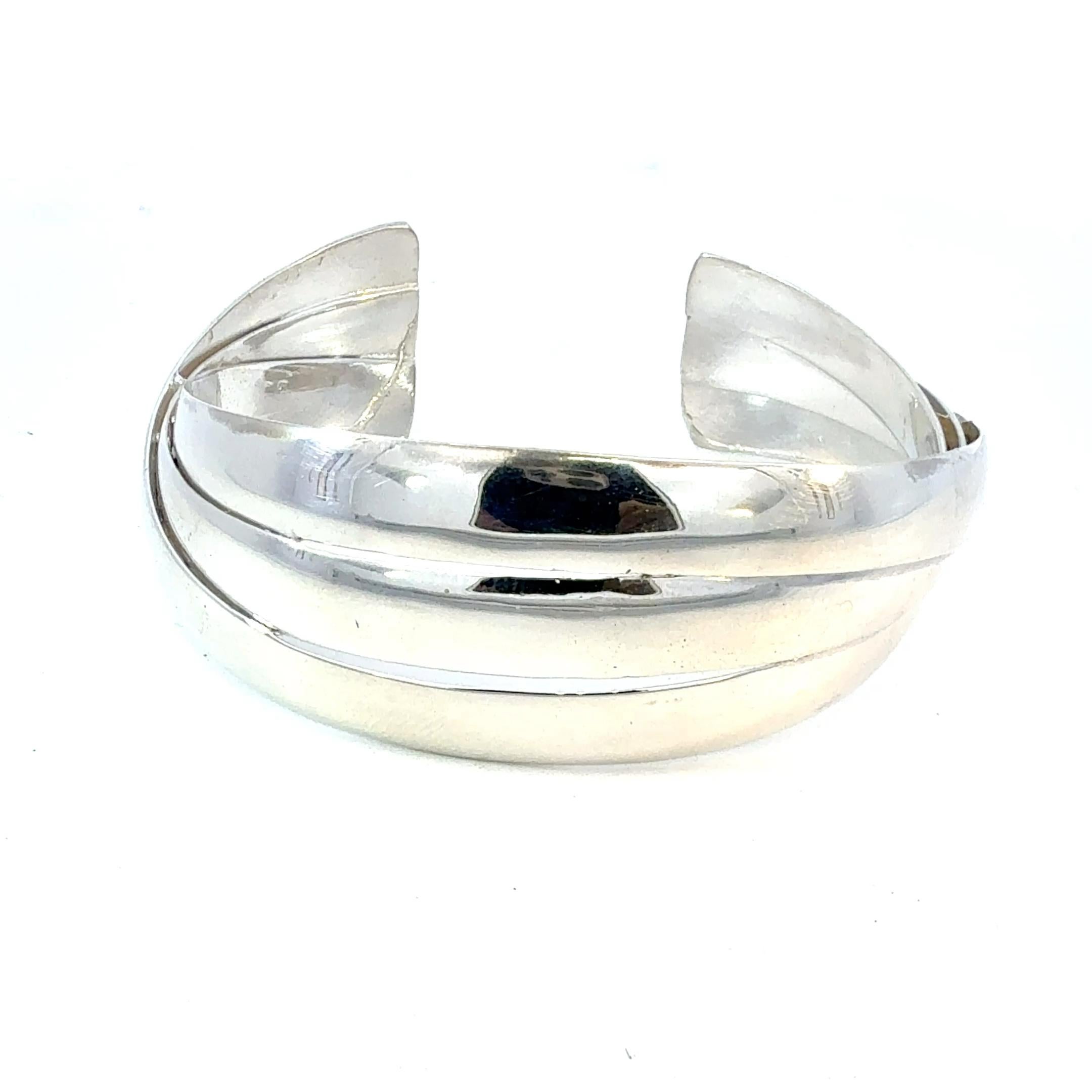 Tiffany & Co. Bracciale Triplo Raro Taglia M 7,5
