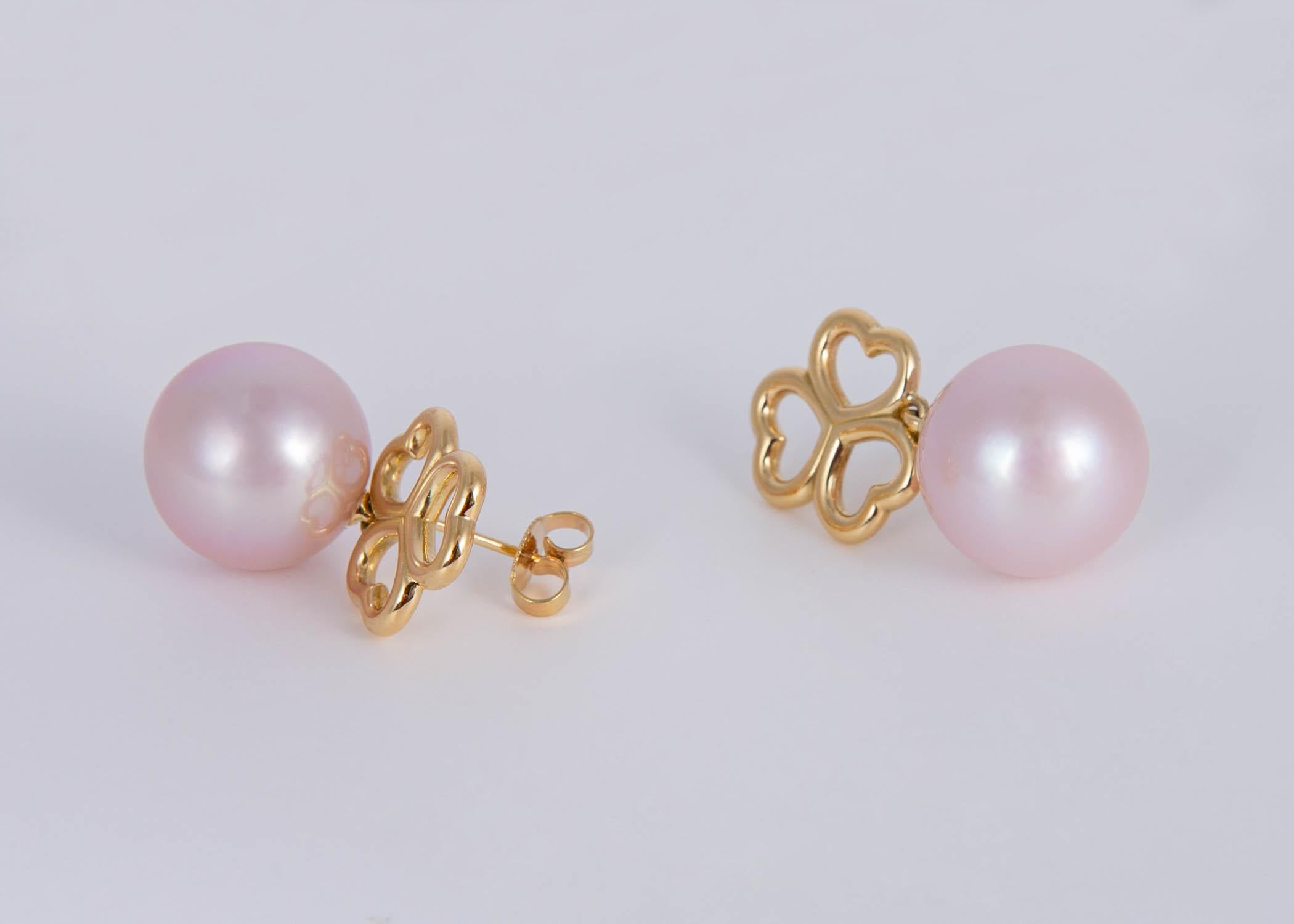 tiffany pearl earrings