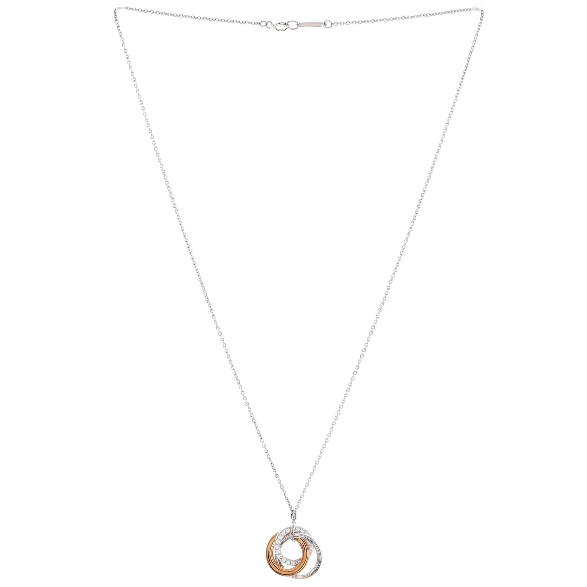 tiffany trinity necklace
