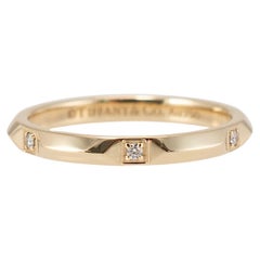 Tiffany & Co. True 18K Yellow Gold Diamond Band Ring