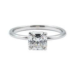 Tiffany & Co. True Cut Diamond Engagement Ring with 1.40 Cts. GVS1 in Platinum