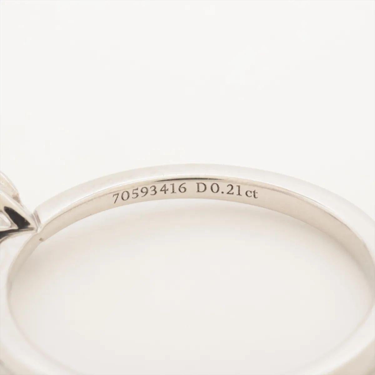 Women's Tiffany & Co. True Diamond Ring Platinum For Sale