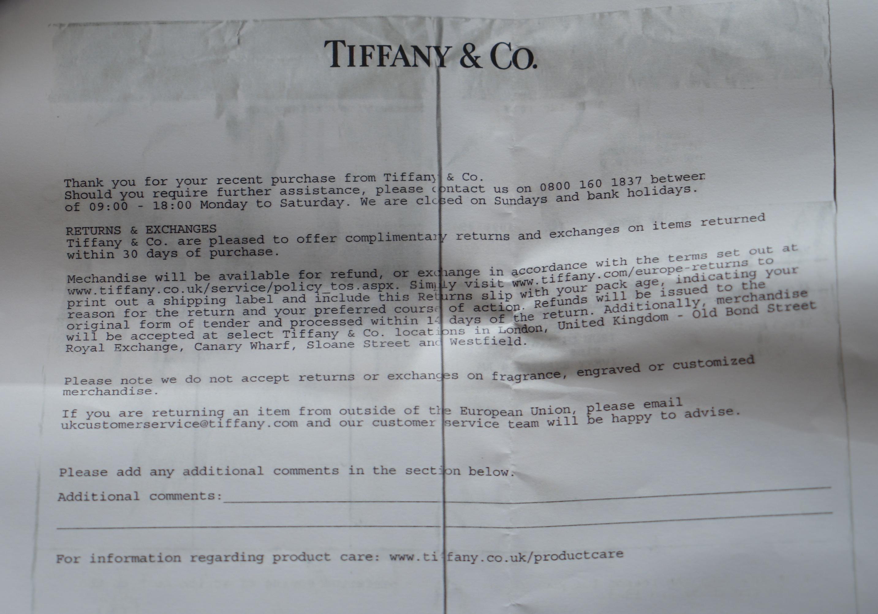 Tiffany & Co True Platinum & 1.61ct Diamond Engagement Ring Box & Papers 2