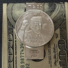 Tiffany & Co Trump Money Clip Sterling Silver Estate