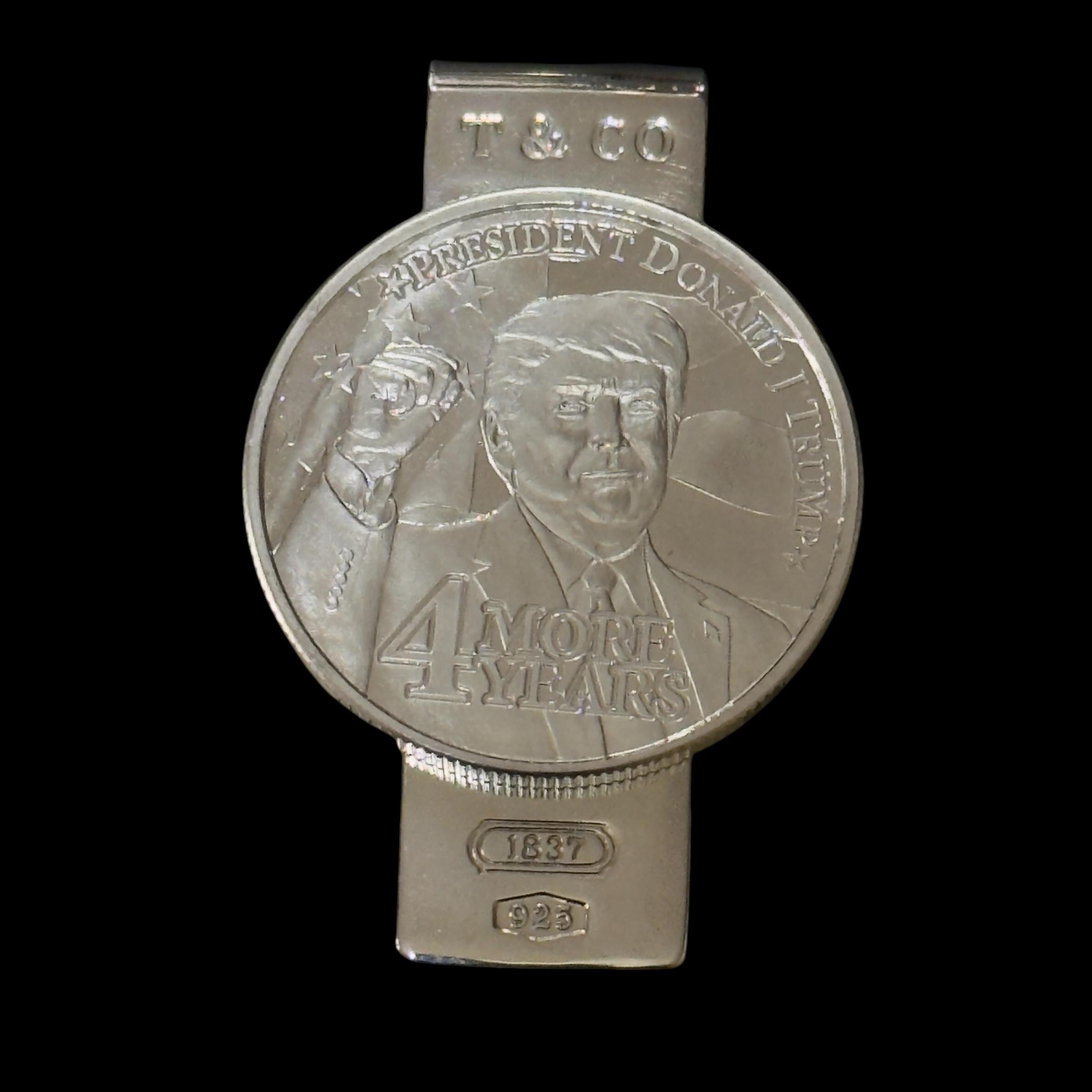 Tiffany & Co Trump Pinza para billetes Plata de ley Estate en venta 5