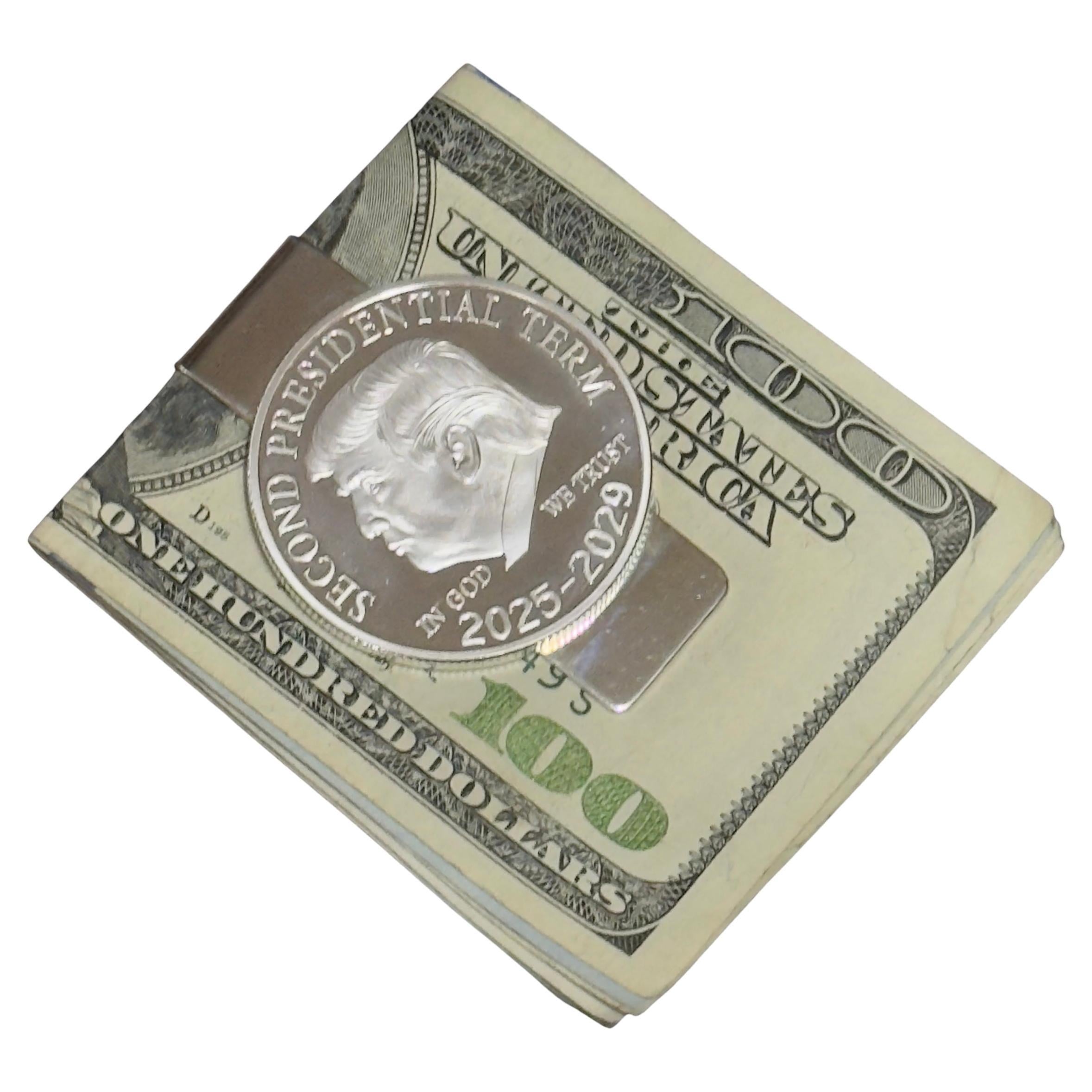 Tiffany & Co Trump Money Clip Sterling Silver Estate