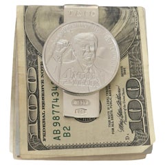 Tiffany & Co Trump Money Clip Sterling Silver Estate