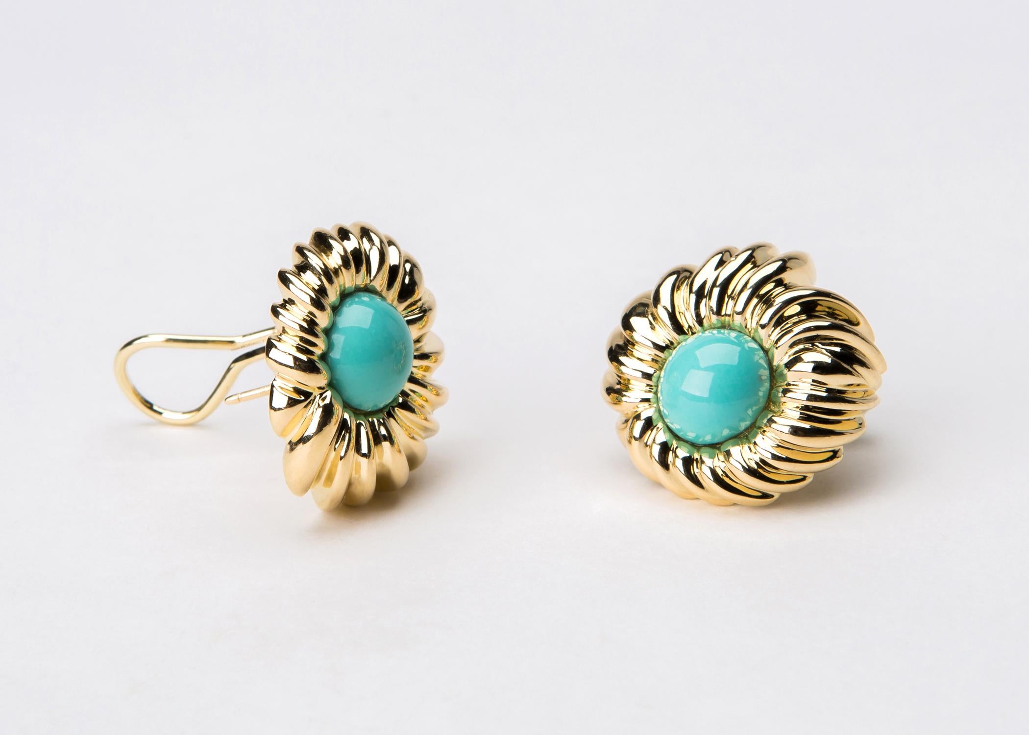 tiffany turquoise earrings