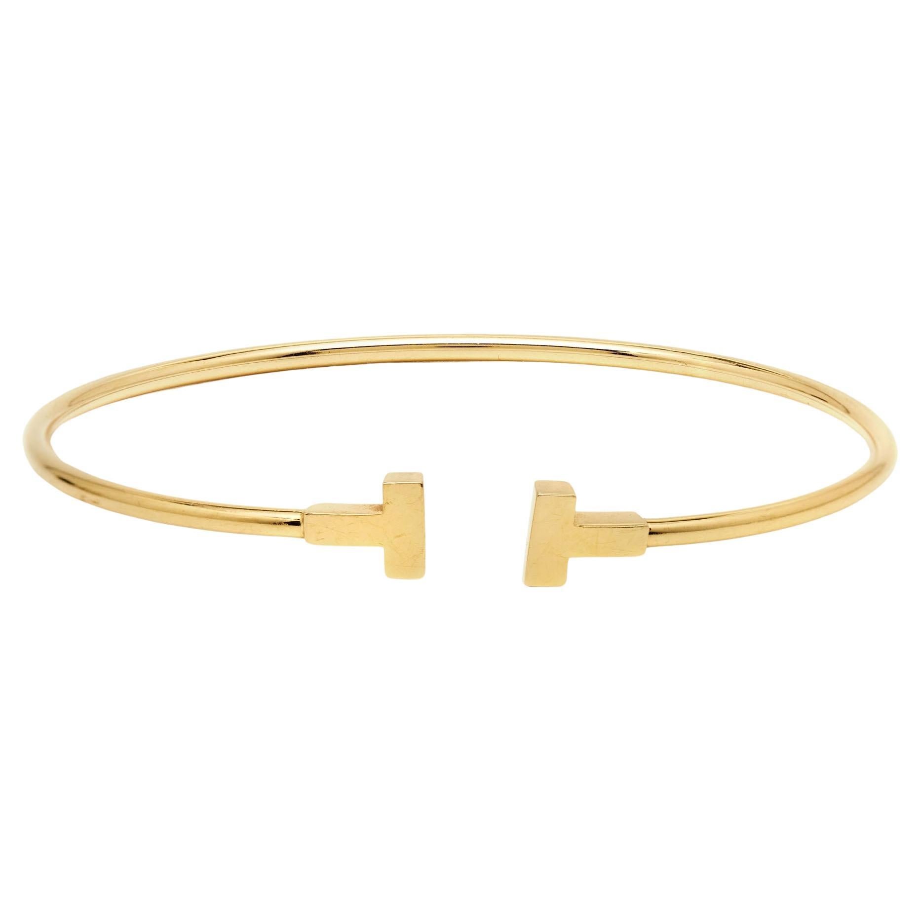 Tiffany & Co. TWire 18k Yellow Gold Bracelet