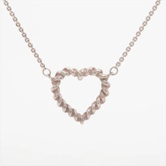 Tiffany & Co. Twist Heart Necklace Silver