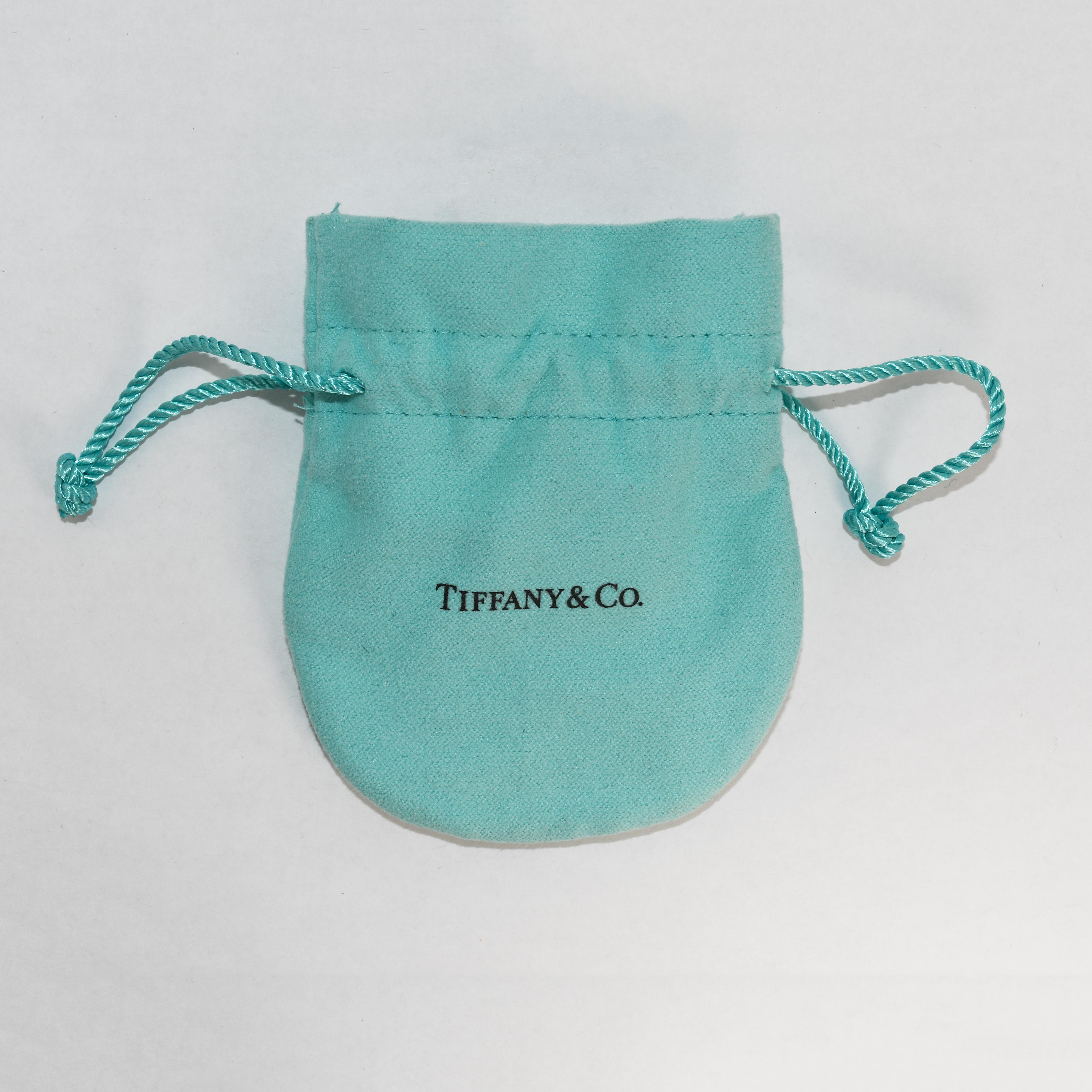 Tiffany & Co. Twist Knot Sterling Silver Earrings 2.8g For Sale 2