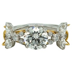 Tiffany & Co. Two Bees Engagement Diamond Ring