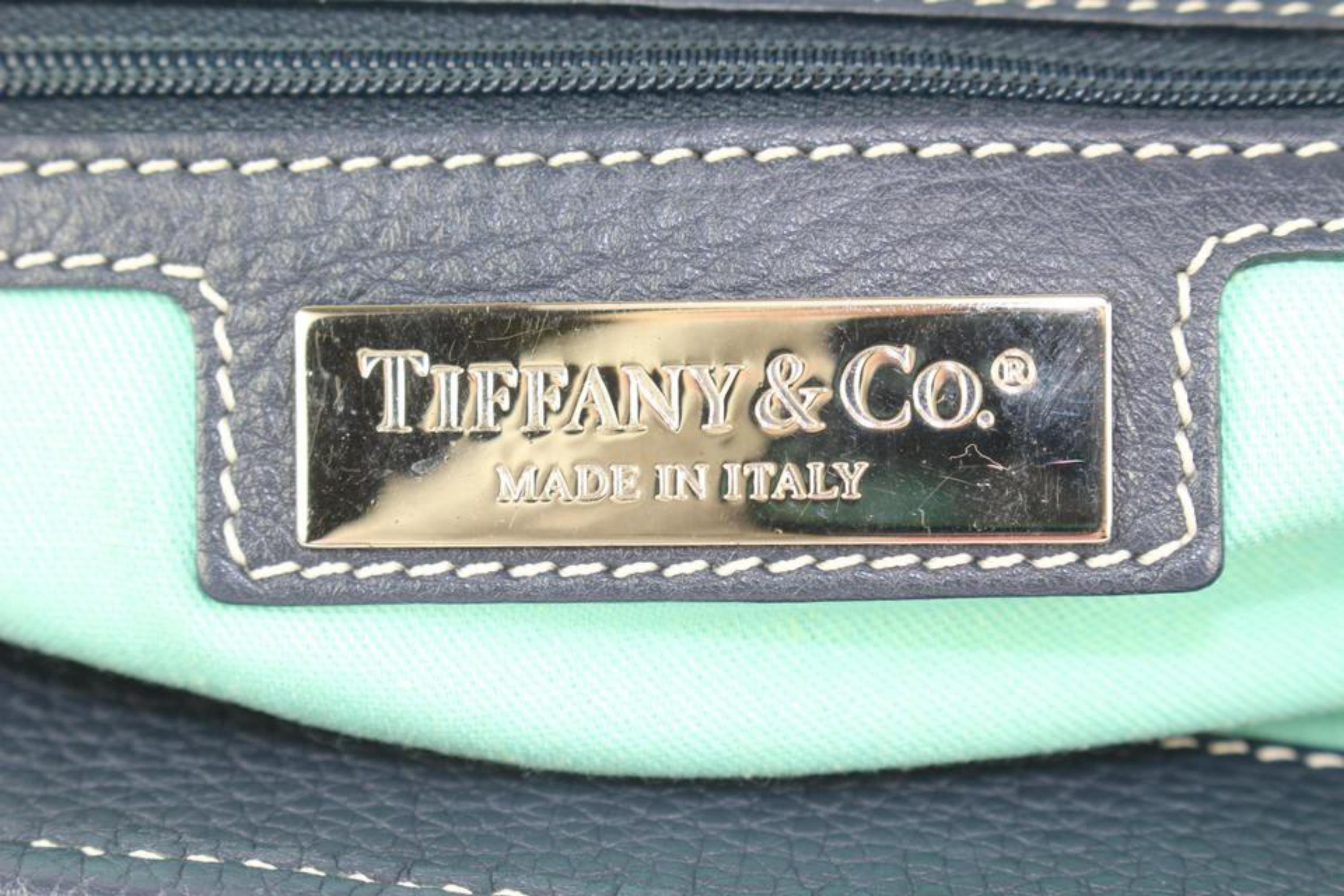Women's Tiffany & Co. Ultra Rare Straw Raffia Blue Tote Bag 1TC1019