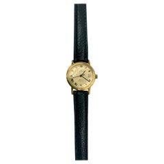 Tiffany & Co. Universal Geneve Ladies Wristwatch 18 Karat Gold Midcentury