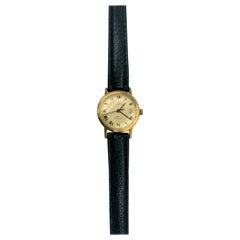 Tiffany & Co. Universal Geneve Damen-Armbanduhr 18 Karat Gold Midcentury