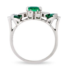 Tiffany & Co. Untreated Colombian Emerald Ring, 1.25 carats