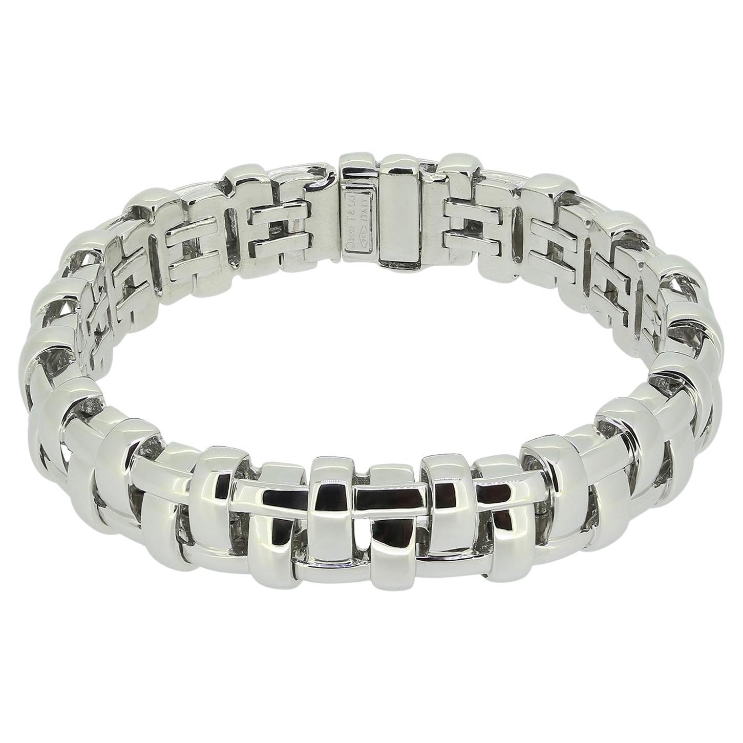 Tiffany & Co. Vannerie Basket Weave Bracelet