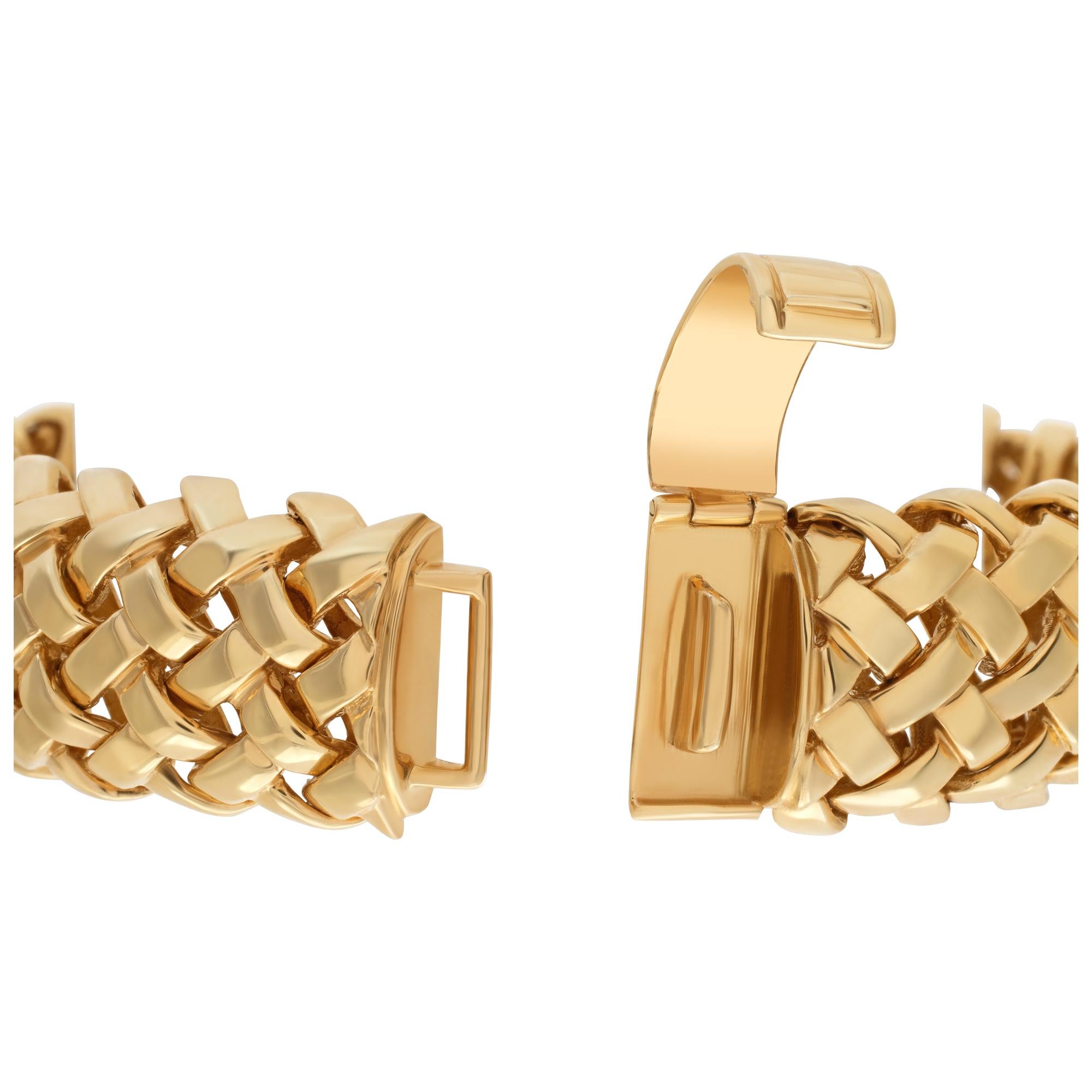 Tiffany & Co. VANNERIE Collection bracelet in 18K yellow gold 2