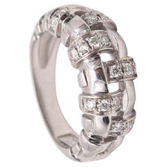 TIFFANY & CO. Anello Collection'S in oro bianco 18 carati con diamanti VS