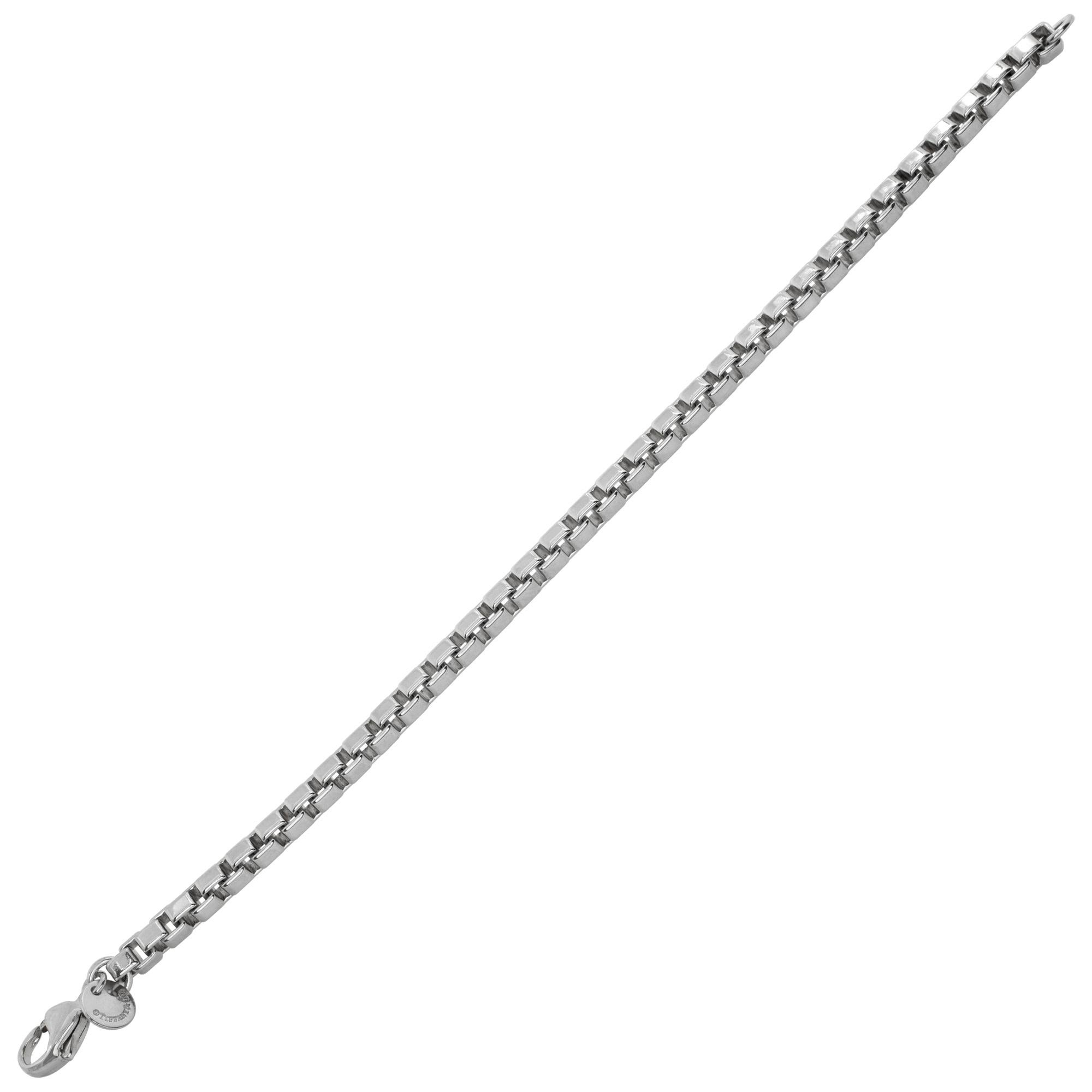 Women's Tiffany & Co. Venetian Chain Link sterling silver bracelet For Sale