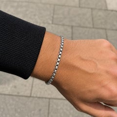 Tiffany & Co. Venezianisches Gliederarmband aus Sterling Silber