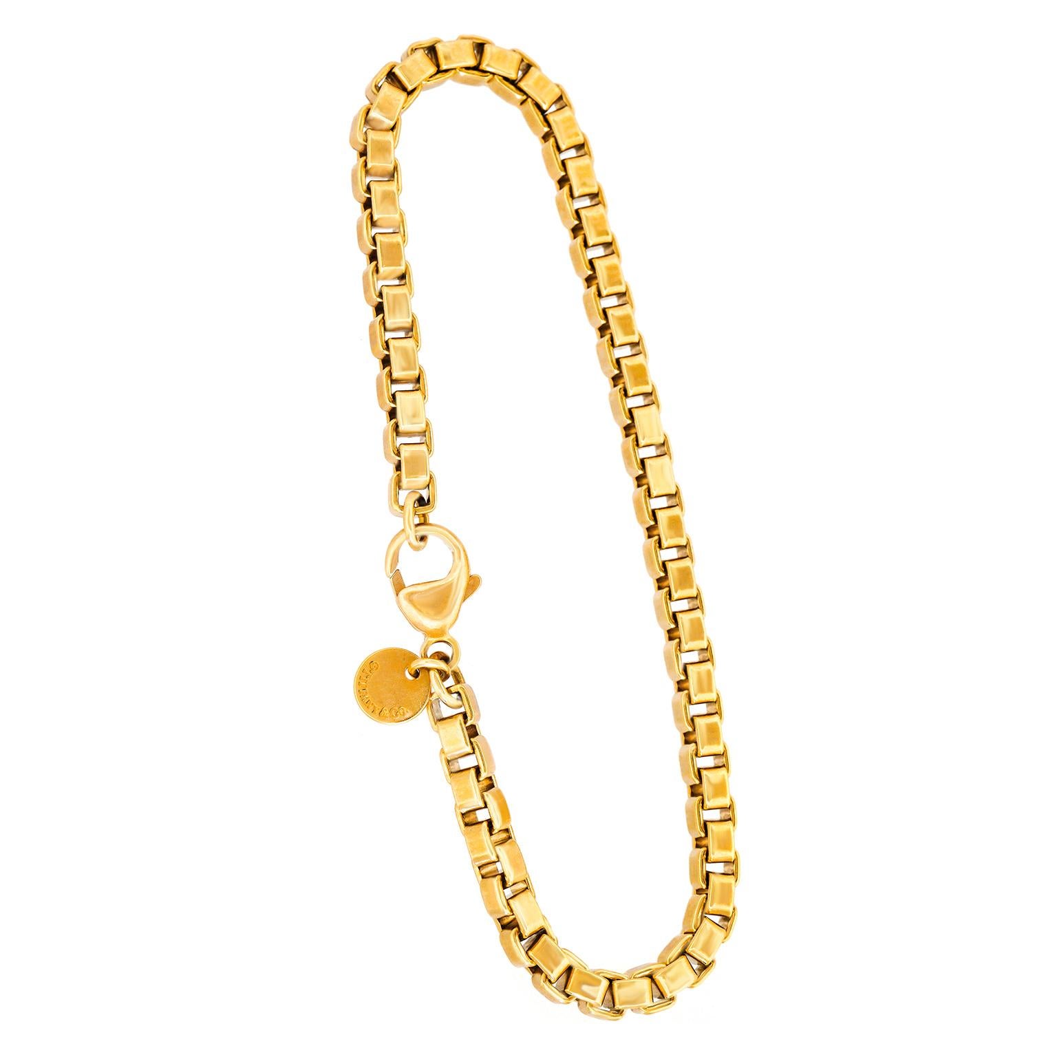 Tiffany & Co. Venetian Link Gold Bracelet 3