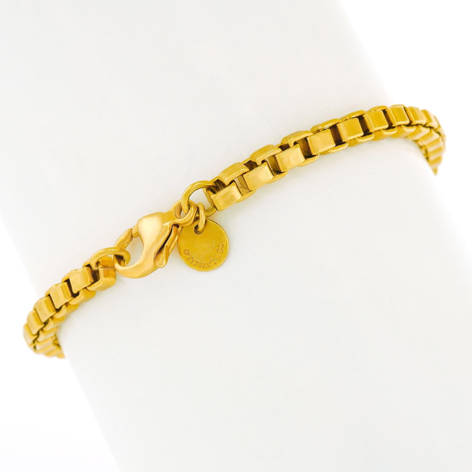 Tiffany & Co. Venetian Link Gold Bracelet 1