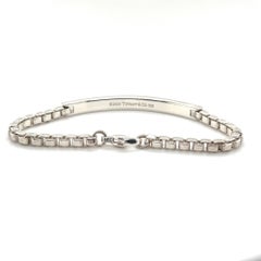 Tiffany & Co. Venetian Link I.D. Mens Bracelet Sterling Silver