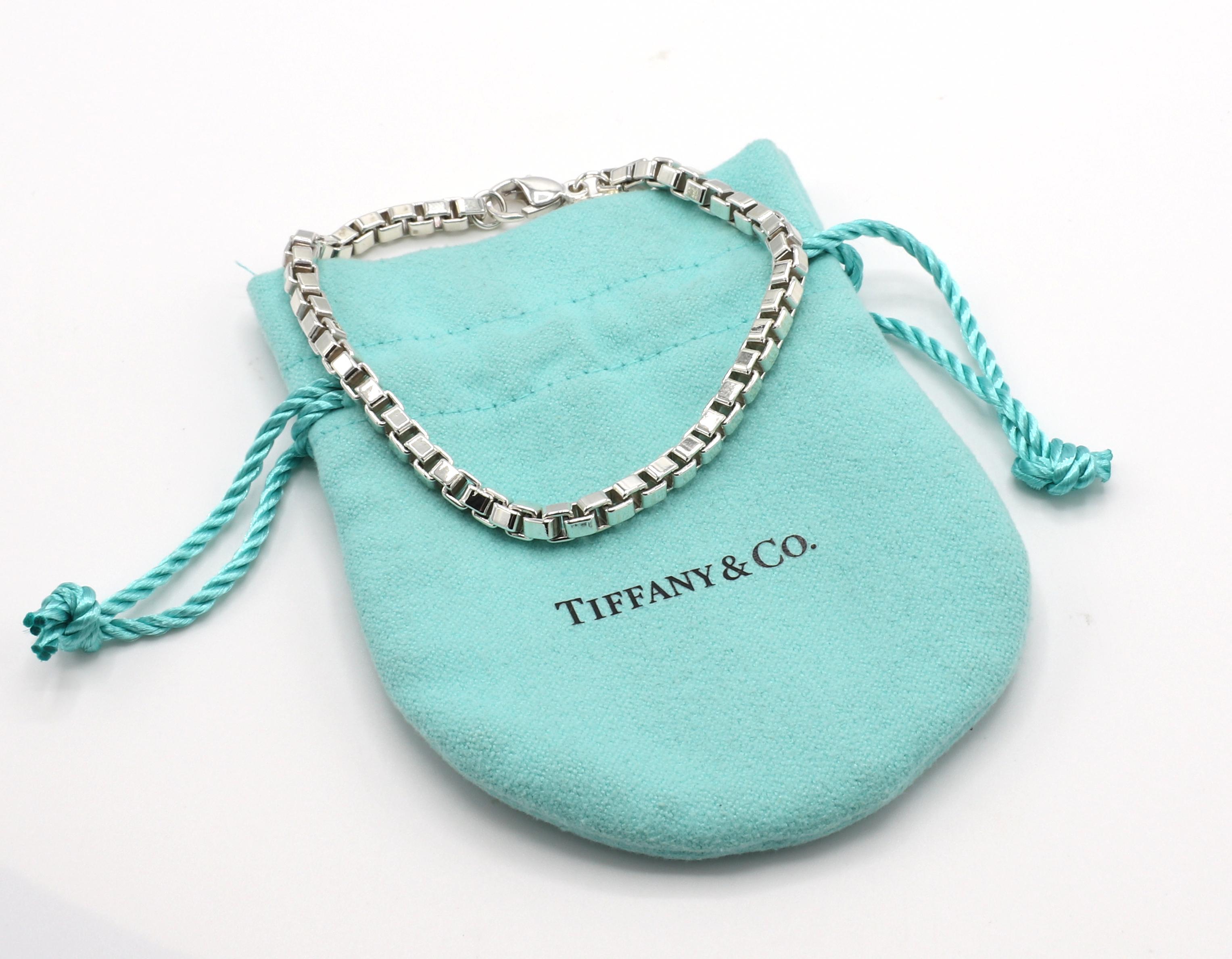 Amazon.co.jp: Tiffany Venetian Link, i. D. Bracelet 19005895 [parallel  import goods] [並行輸入品] : Clothing, Shoes & Jewelry