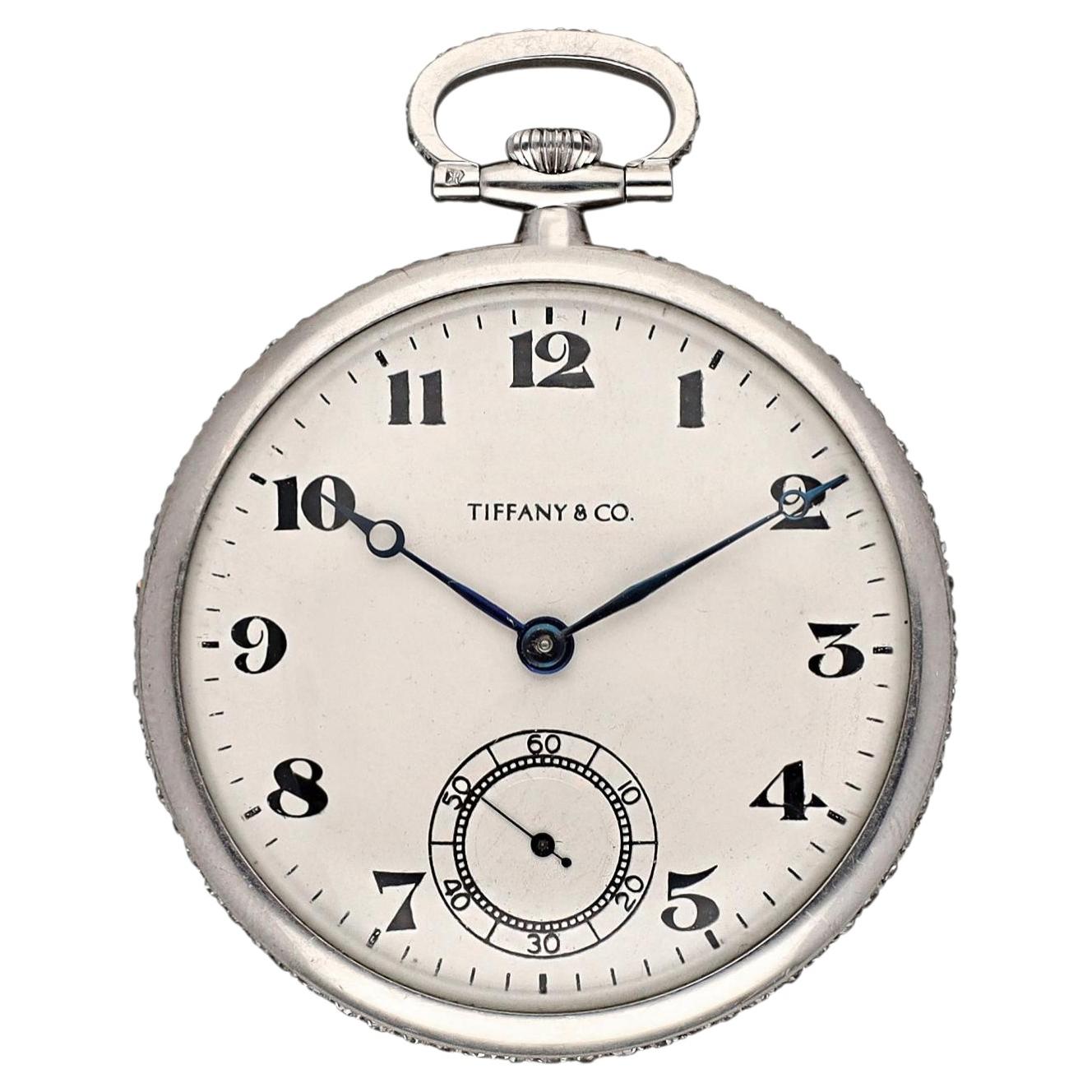 18K Tiffany and Co. Pocket Watch For Sale at 1stDibs
