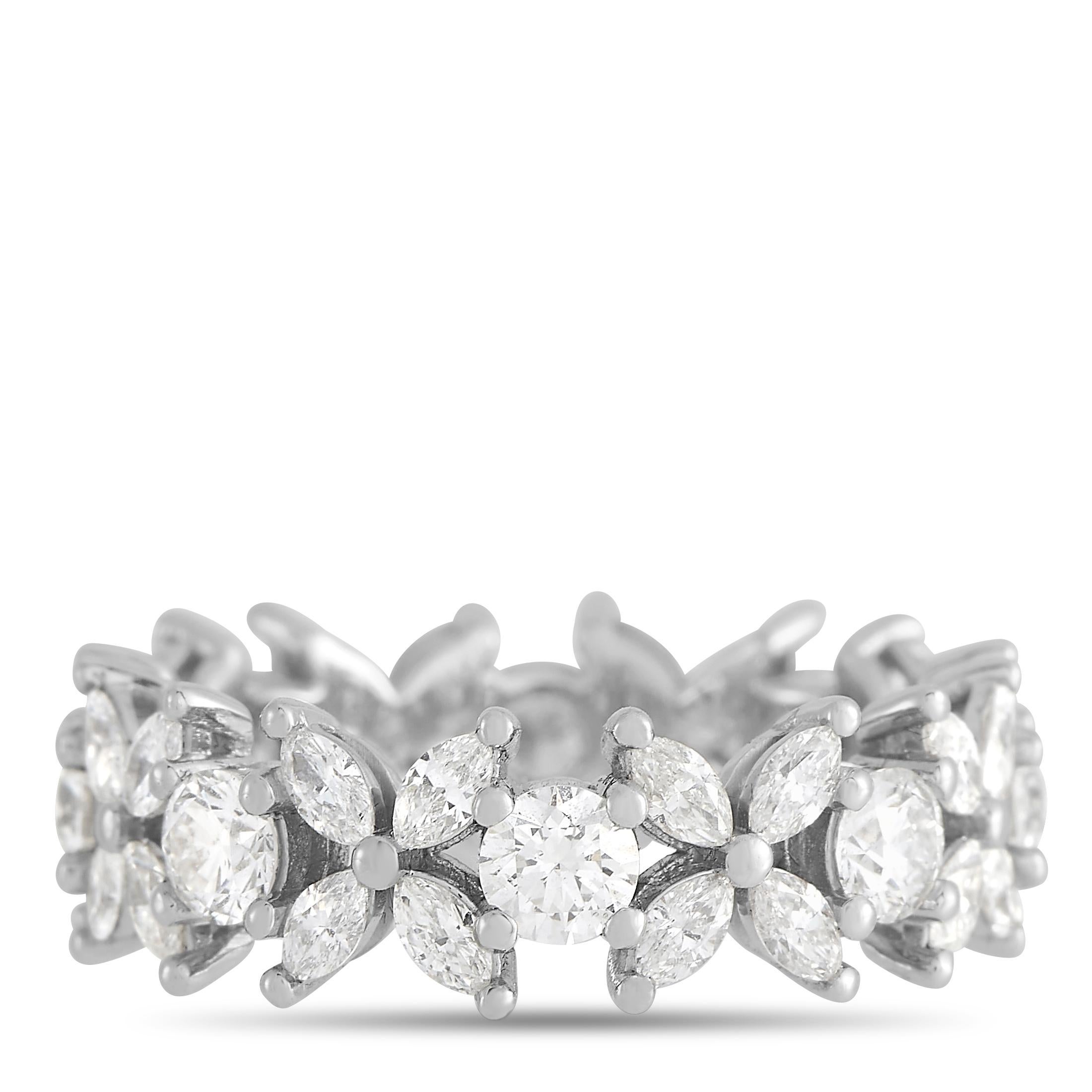 Mixed Cut Tiffany & Co. Victoria 1.93 ct Diamond Band Ring