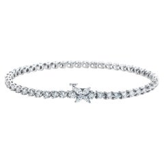 Tiffany & Co., Victoria 4.73 Carat Diamond and Platinum Bracelet