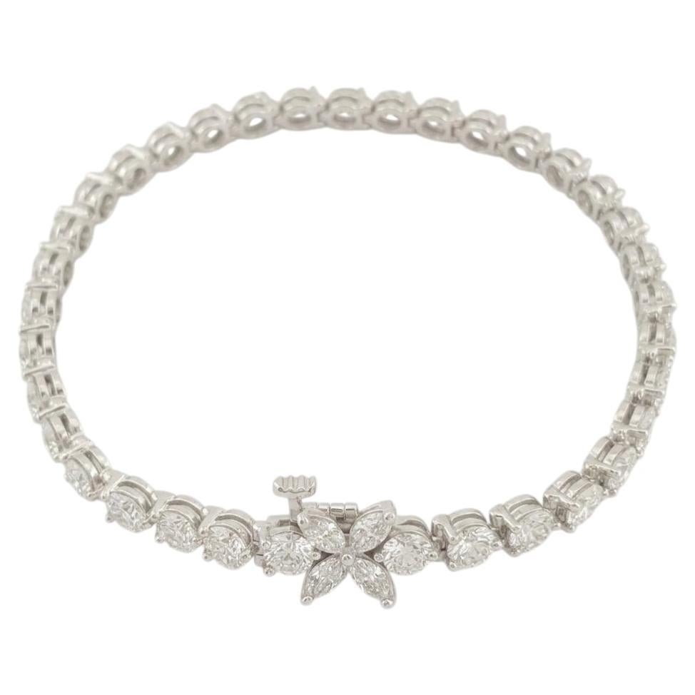 Tiffany & Co. Victoria 8 Carat Diamond Platinum Tennis Bracelet