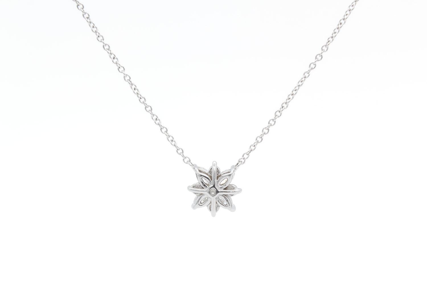 Wholesale Tiny Snowflake Necklace Gold / Silver for your store - Faire