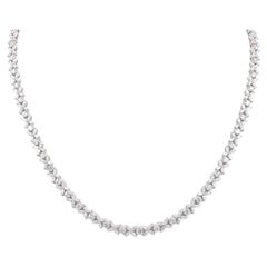 Tiffany & Co. Victoria Collection 12.72 Carat Diamond Platinum Necklace