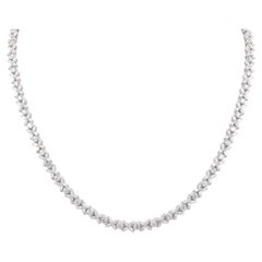 Tiffany & Co. Victoria Collection 12.72 Carat Diamond Platinum Necklace