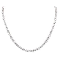 Tiffany & Co. Victoria Collection 12.72 Carat Diamond Platinum Necklace