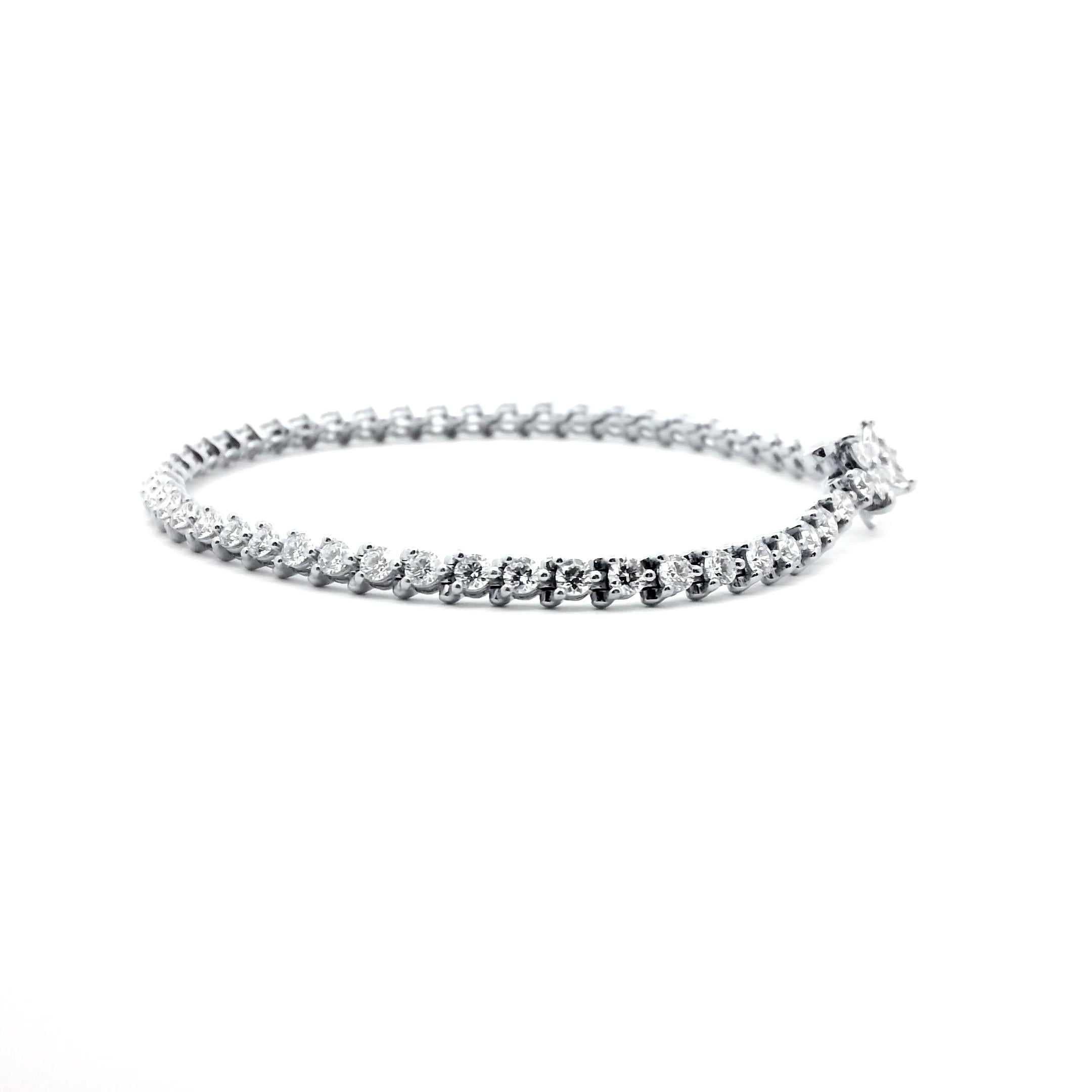 Tiffany & Co. Victoria Diamond Bracelet In Good Condition In Sausalito, CA