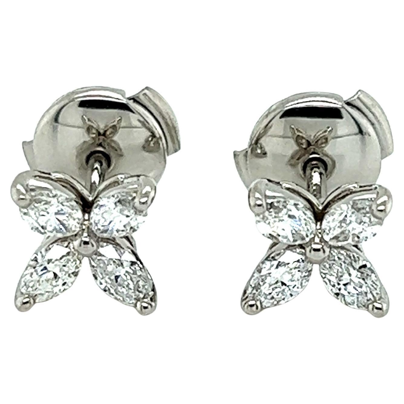 Tiffany 
Co. Orecchini Victoria con diamanti da 0,92 carati in platino