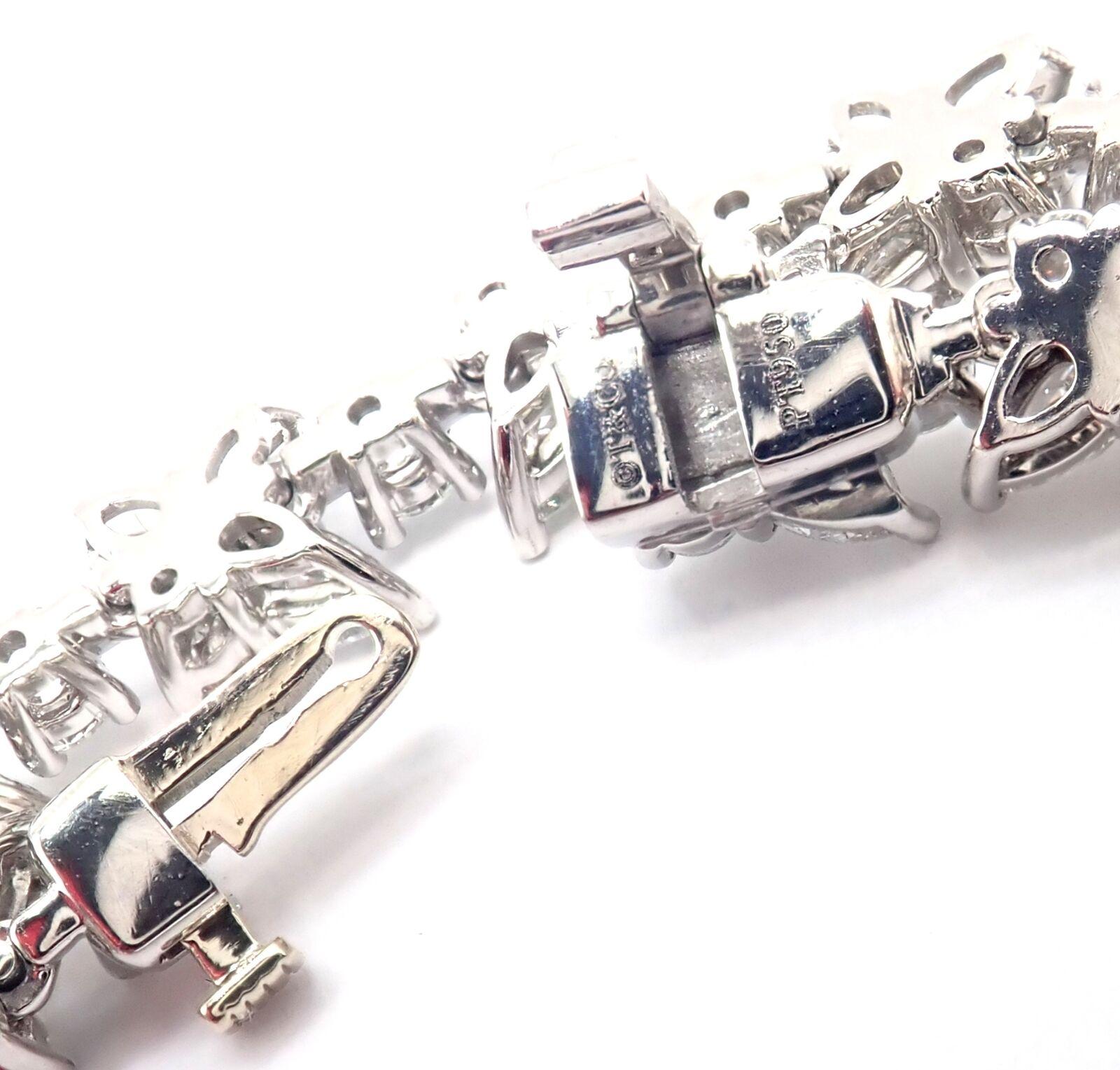 Tiffany & Co Victoria Diamond Mixed Cluster Platinum Necklace 3