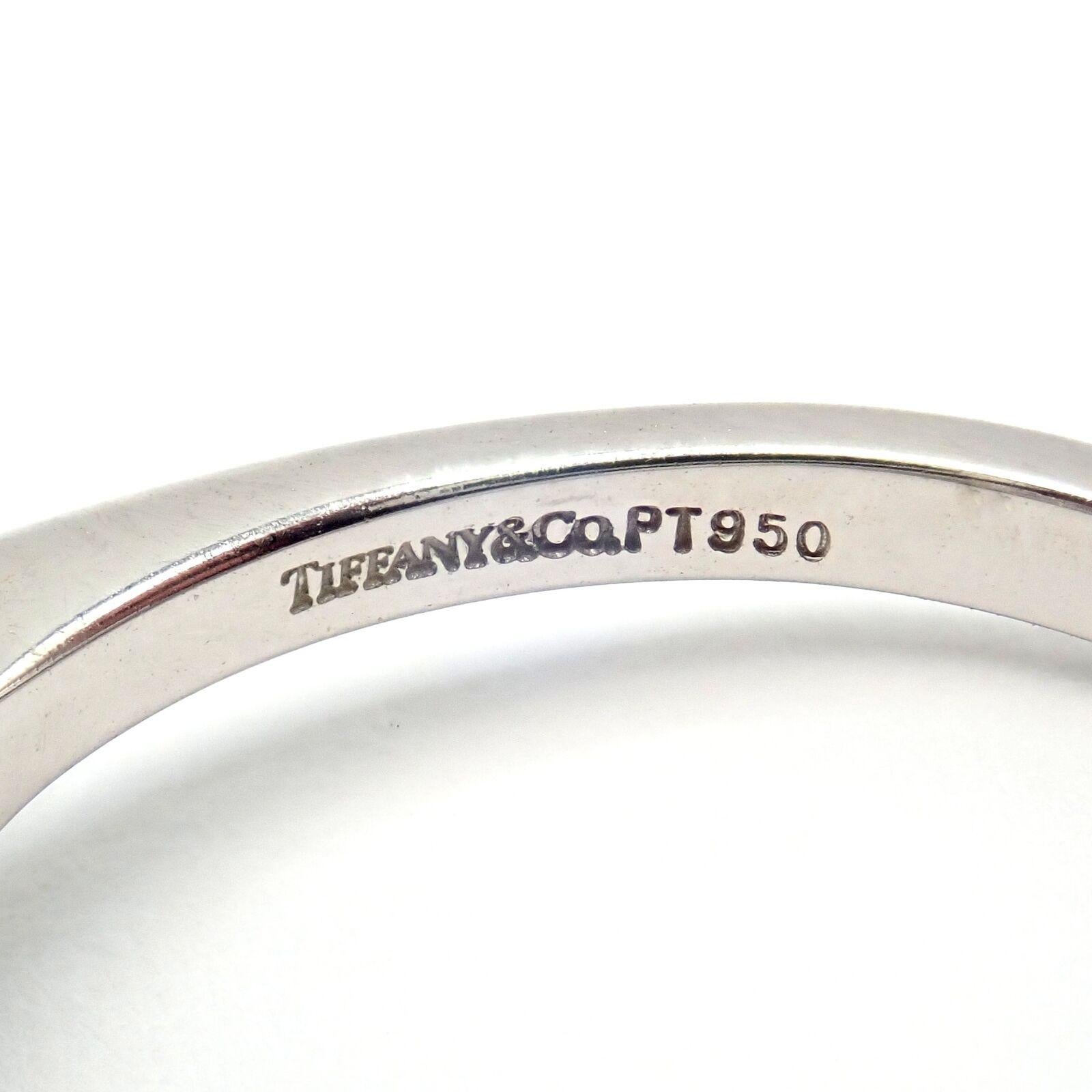 Women's or Men's Tiffany & Co. Victoria Diamond Platinum Pearl Ring