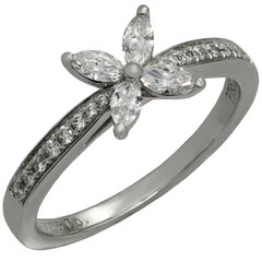 Tiffany & Co. Victoria Diamond Platinum Ring
