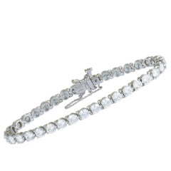 Vintage Tiffany & Co. Victoria Diamond Platinum Tennis Bracelet