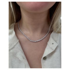 Tiffany & Co., Victoria Diamond Riviere-Halskette mit Diamanten
