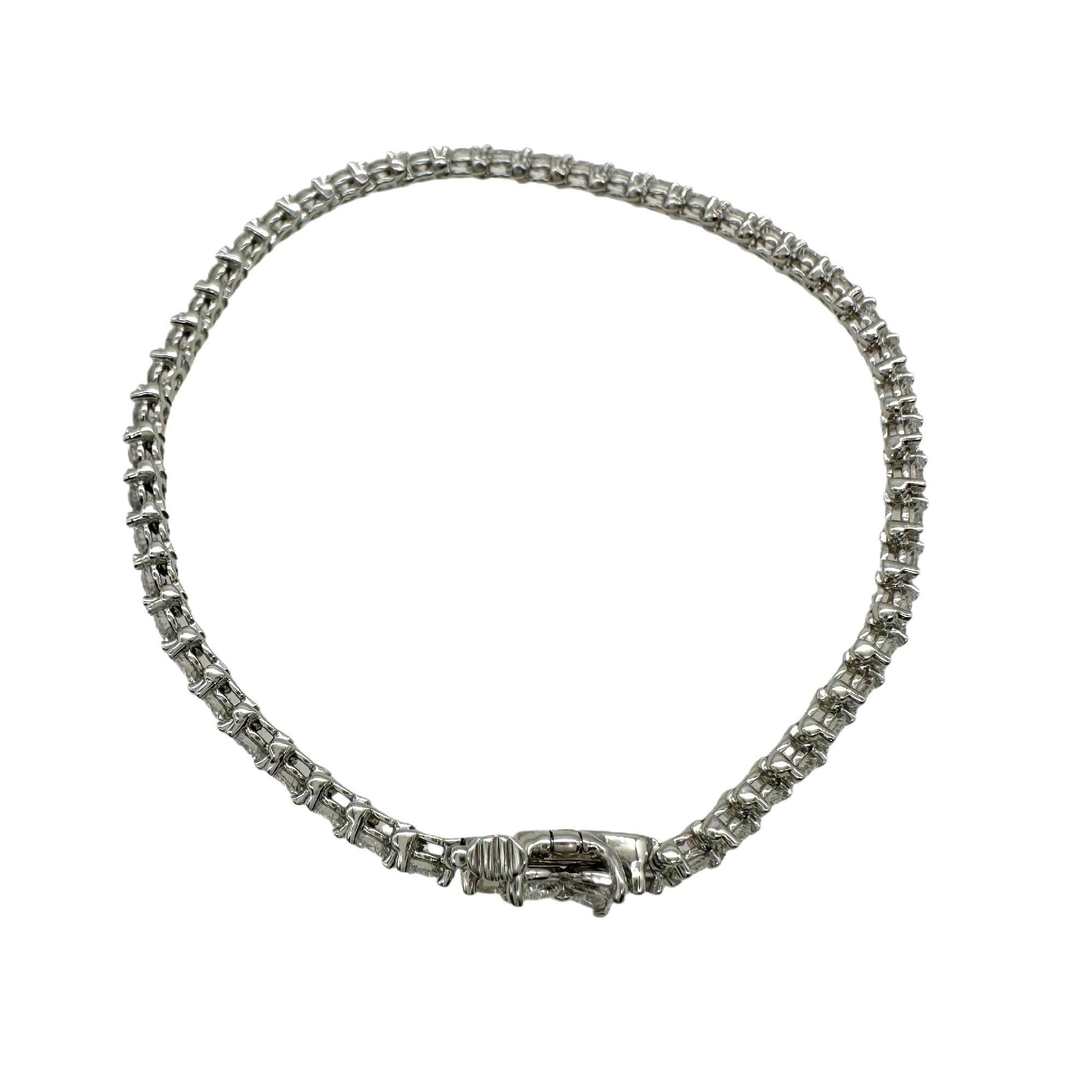 Tiffany & Co. Victoria Bracelet tennis en platine avec diamants de 3,08 carats Pour femmes en vente