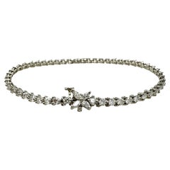 Used Tiffany & Co. Victoria Diamond Tennis Bracelet 3.08 tcw in Platinum